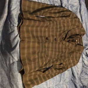 Plaid Blazer